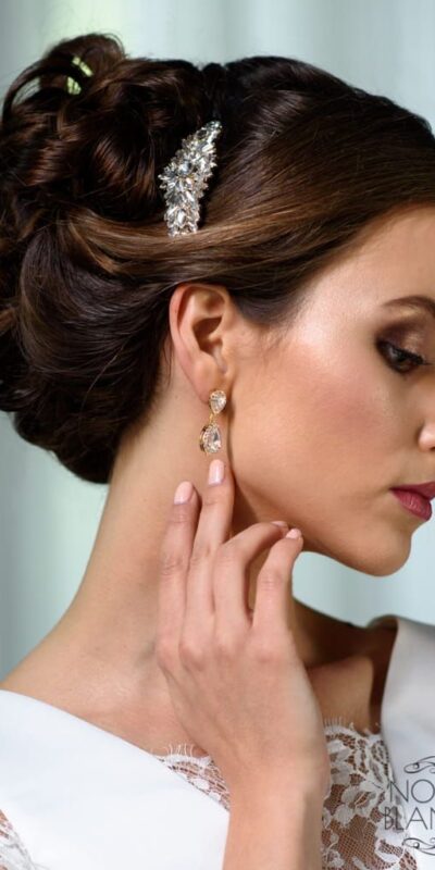 17 peineta complemento pelo bride accesories Limesa Gold 2