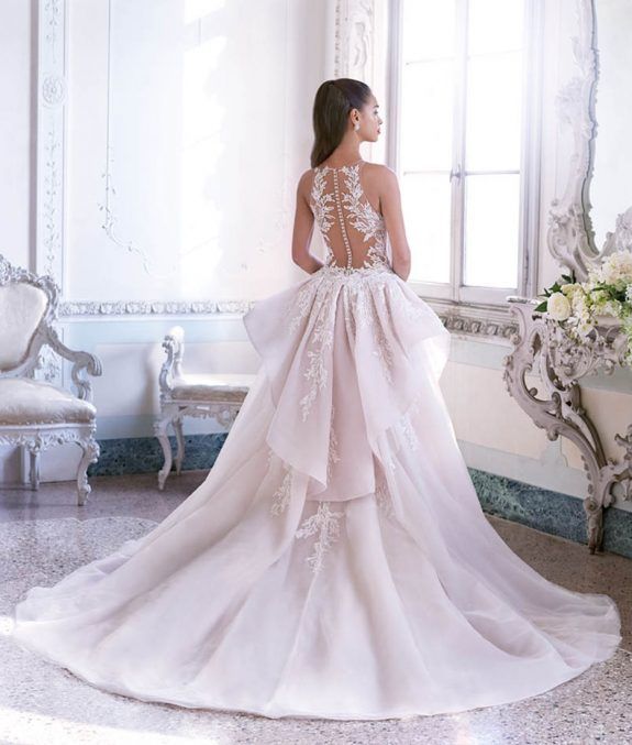 demetrias DP400-3 platinum vestido de novia wedding dress alta costura 3
