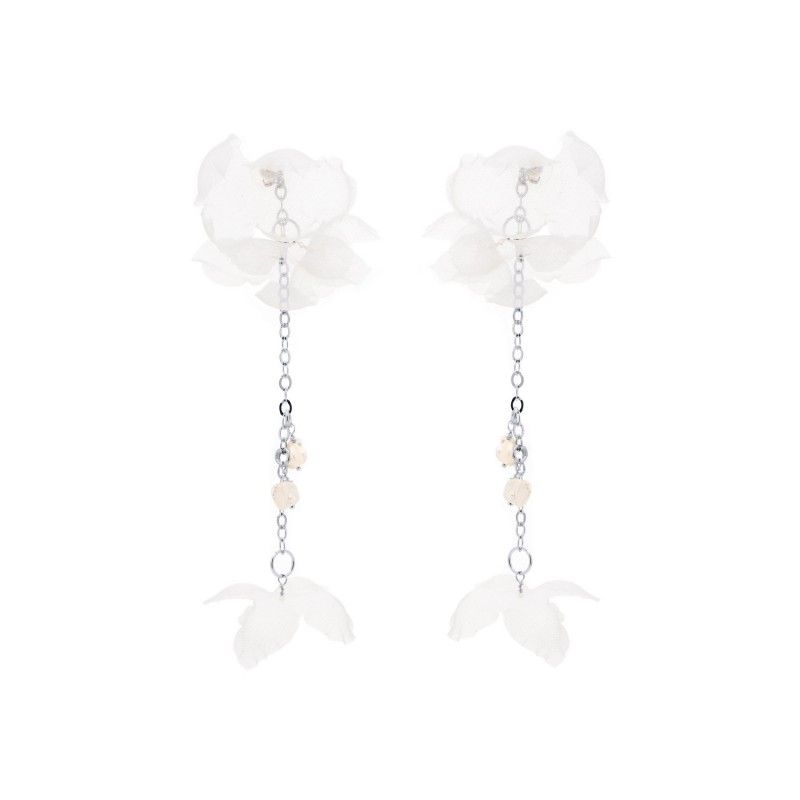 Novia Blanca Dream IVORY Flower Power Silver