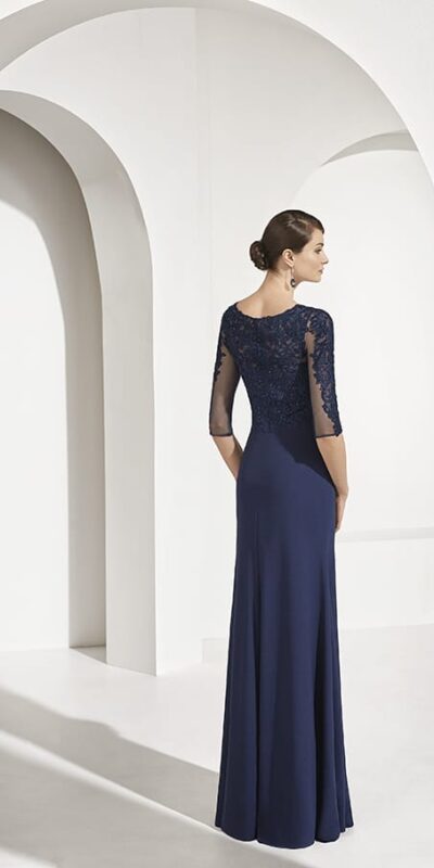 3G123 Couture Club Marfil Barcelona vestido de fiesta madrina invitada boda 1