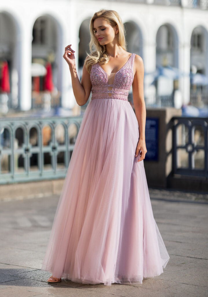 0729 Christian Koehlert evening dress vestido de fiesta invitada boda 1