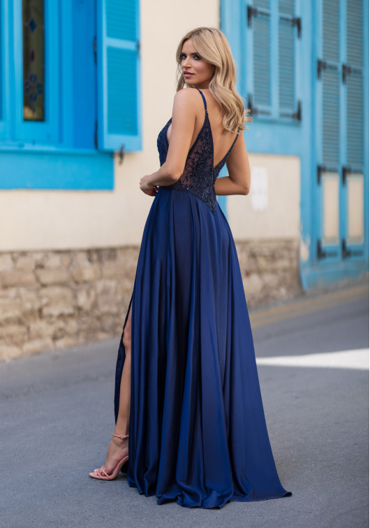 0639 Christian Koehlert evening dress vestido de invitada fiesta noche 11