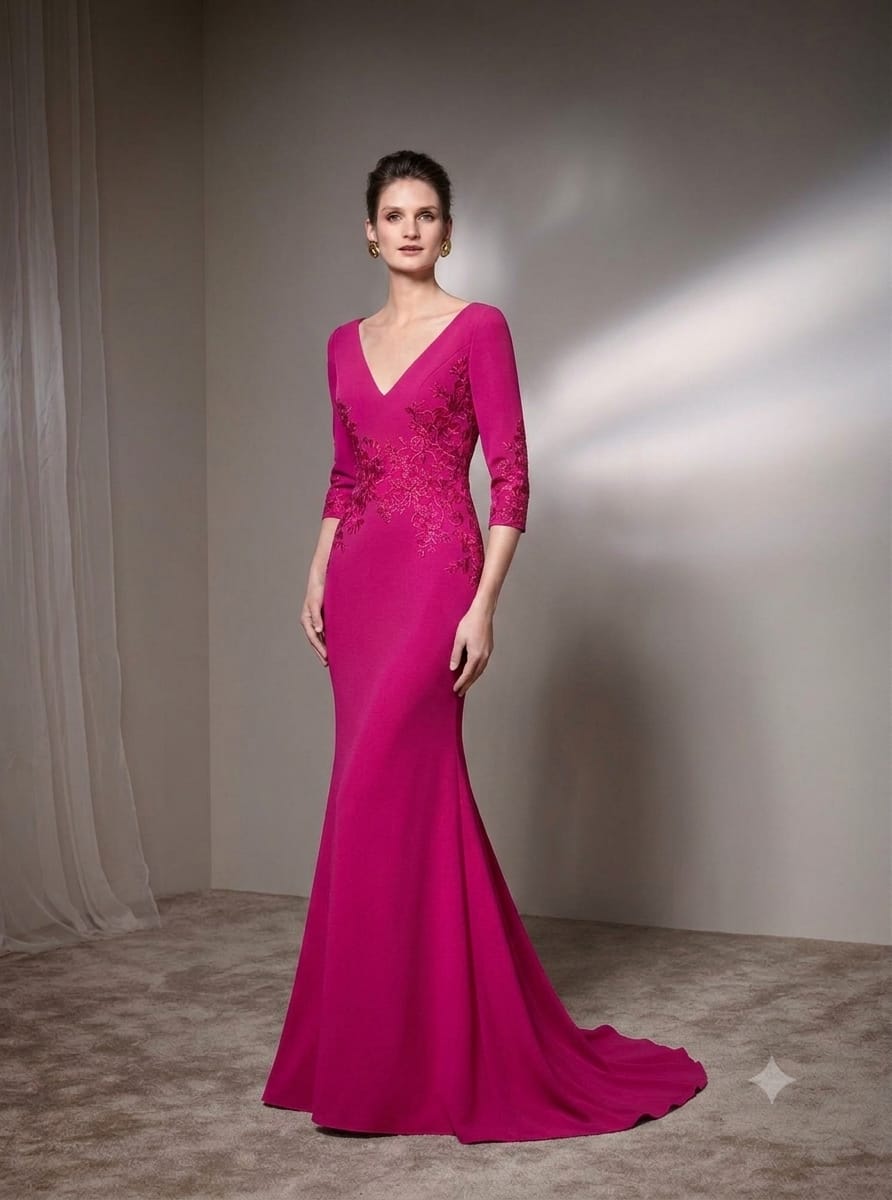 6326 Fara Sposa evening dress vestido de fiesta boda invitada