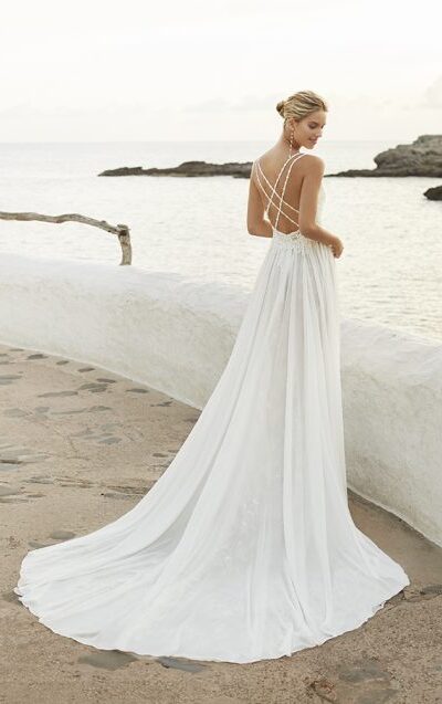 Aire Barcelona Queral wedding dress vestido de novia 1