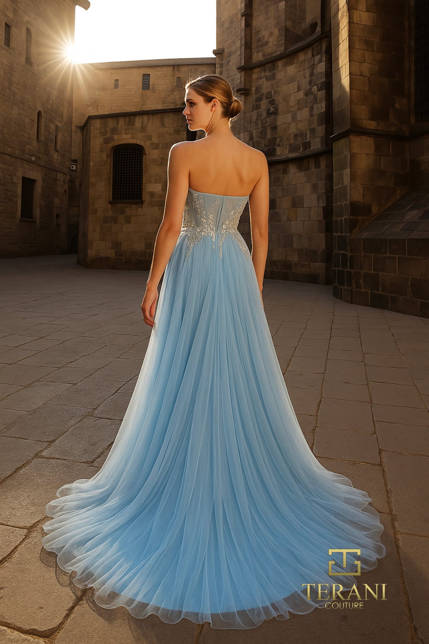 261P6631 Terani Couture evening dress vestido boda evento 3