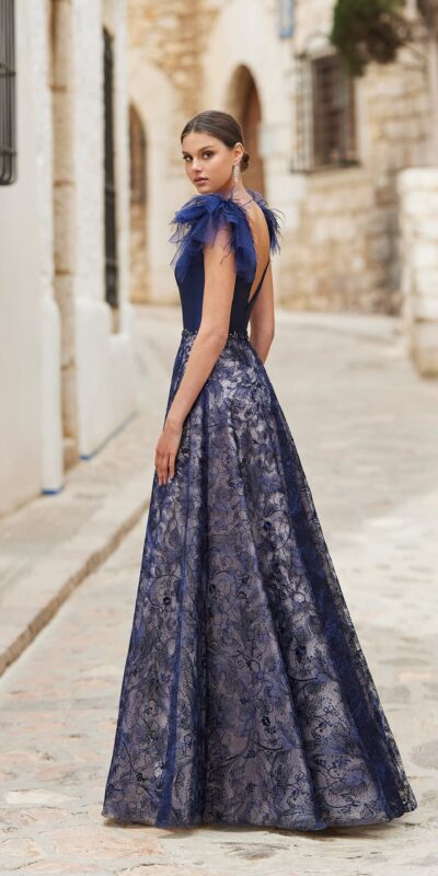 Marfil Bracelona 5J2J9 evening dress vestido de madrina fiesta boda evento gala 1