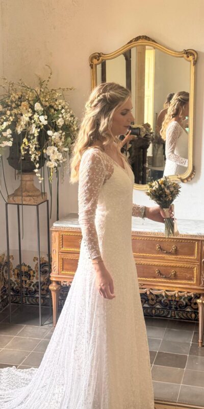 Paula Carolina Miranda Laura wedding dress vestido de novia 1