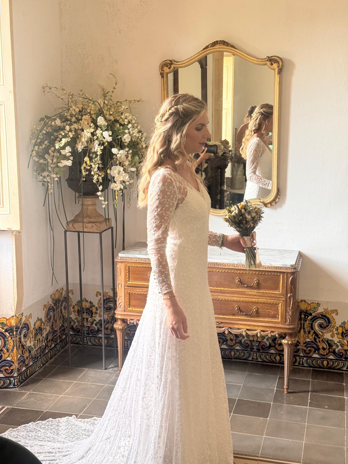 Paula Carolina Miranda Laura wedding dress vestido de novia 1