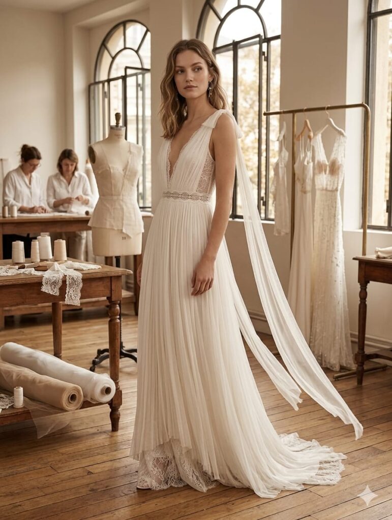 Rosa Clará Atelier Muse wedding dress vestido de novia 1