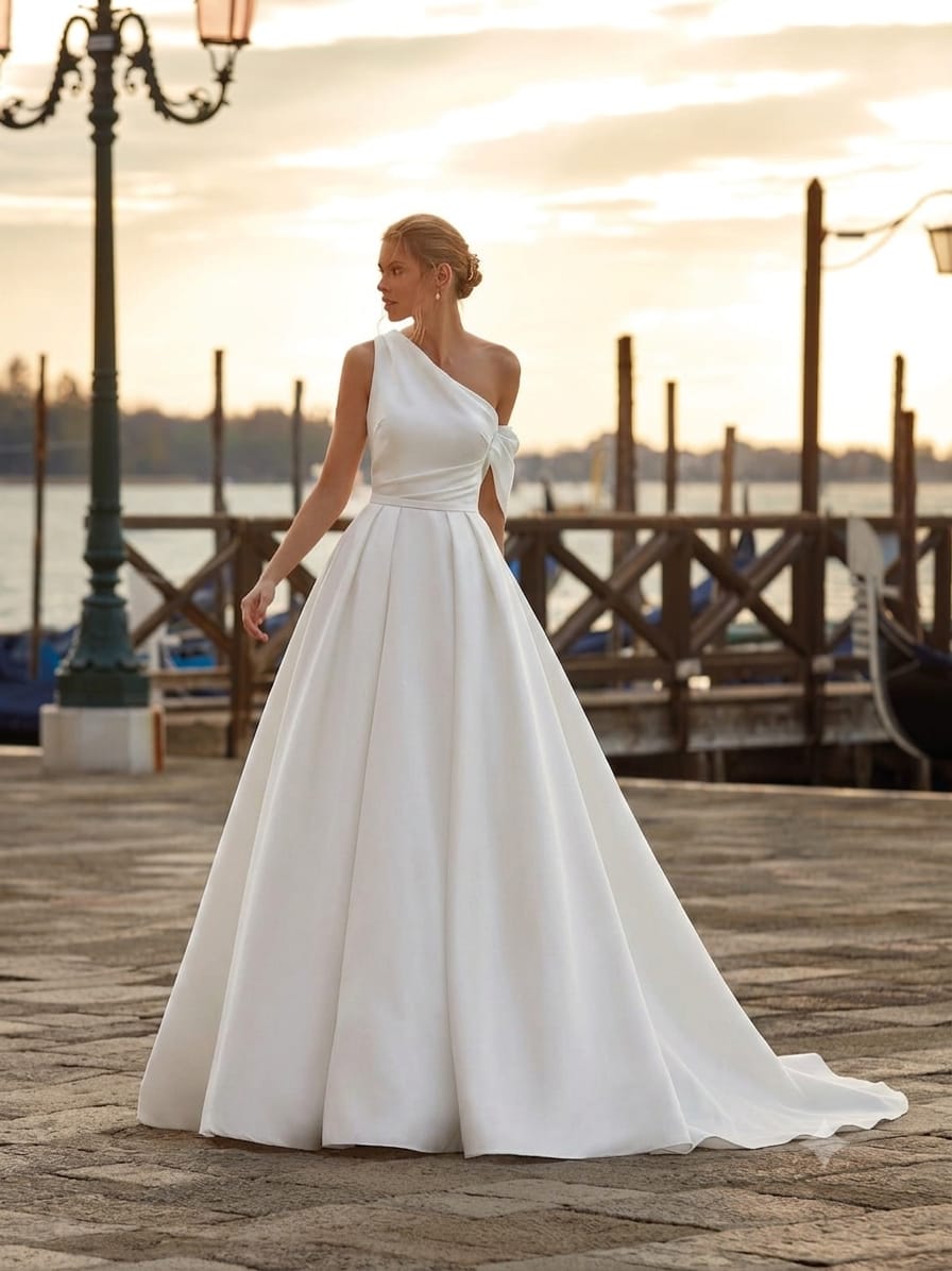 Lustre Nicole Milano wedding dress vestido de novia 1