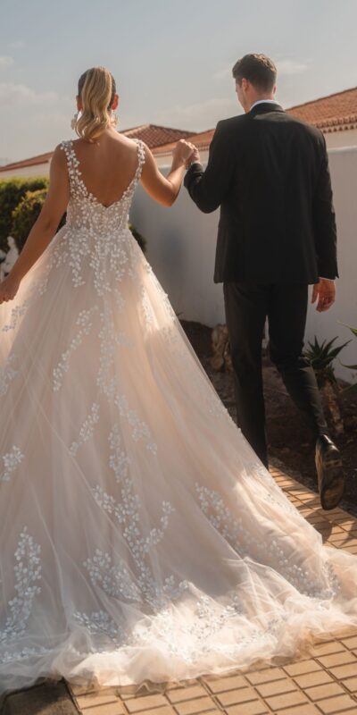 82315 Diane Legrand Romance wedding dress vestido de novia 1