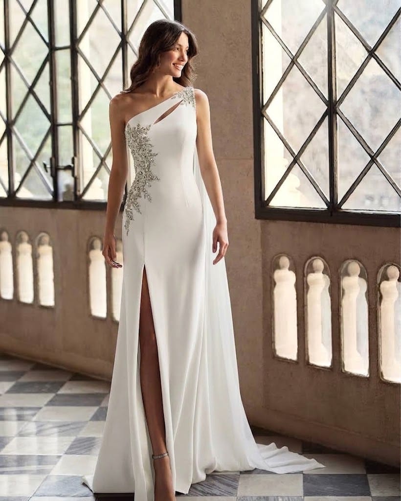 Marfil Barcelona 7J211 wedding dress vestido de novia 1