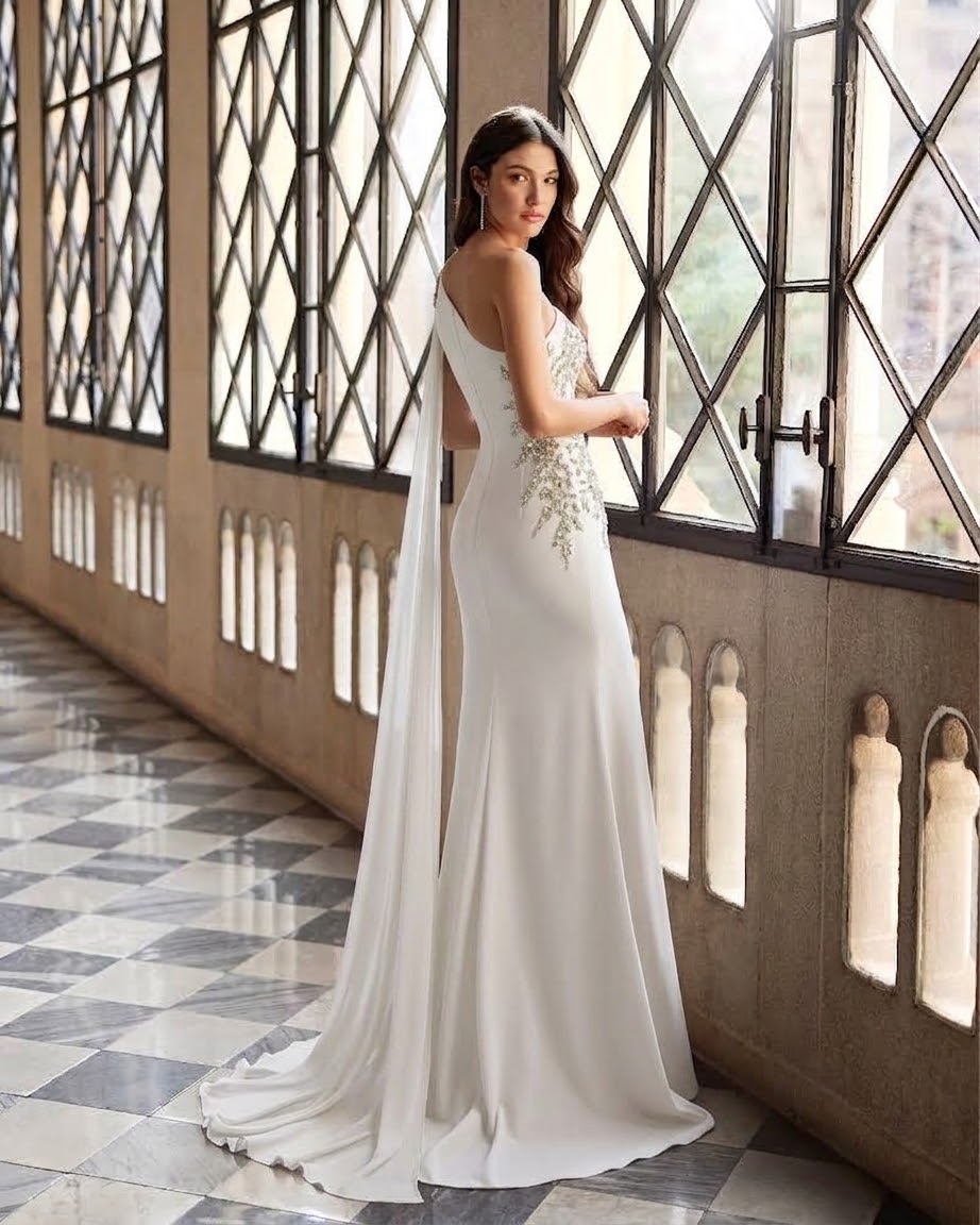 Marfil Barcelona 7J211 wedding dress vestido de novia 1