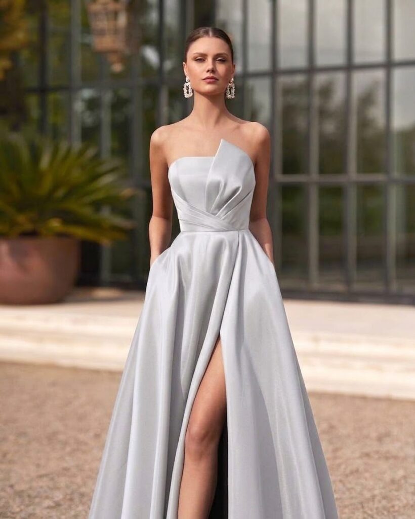Marfli Barcelona 9J65 evening dress vestido de invitada gala noche fiesta 1