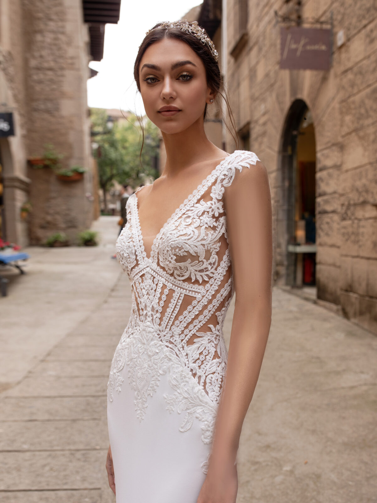 Pasiphae Pronovias wedding dress vestido de novia 5