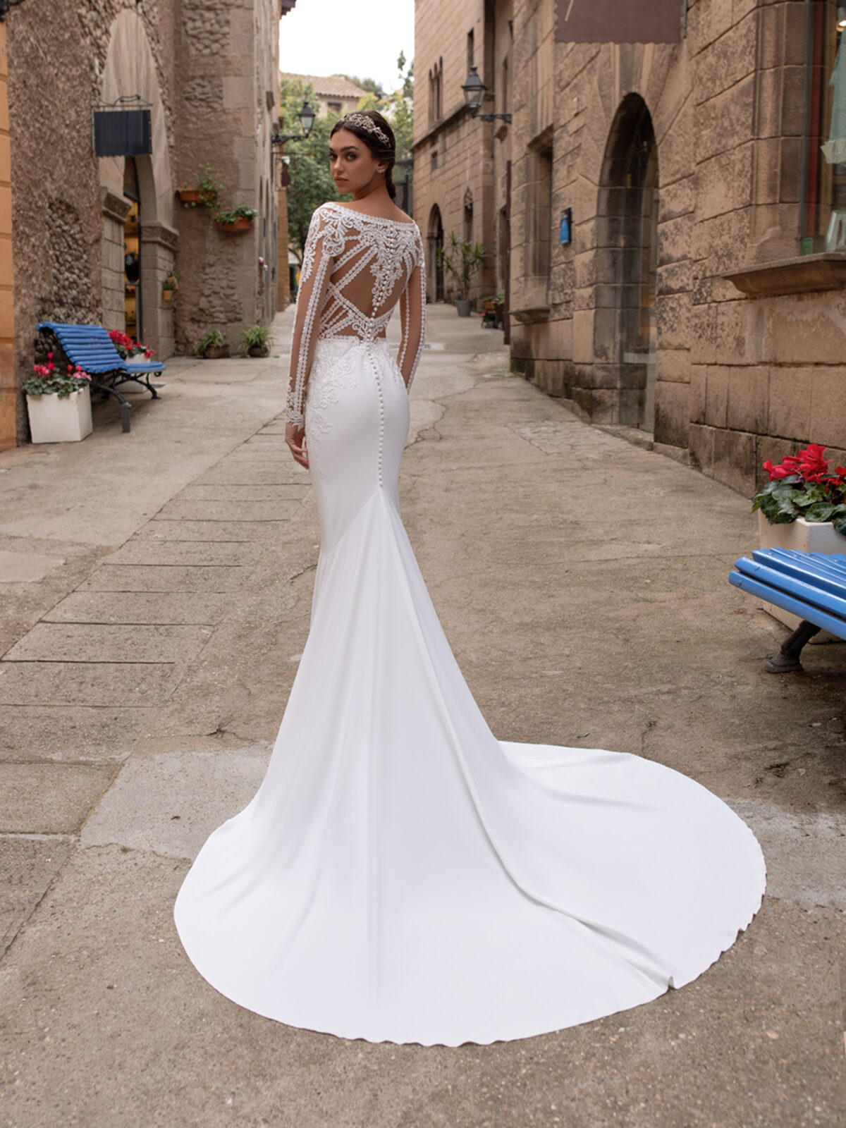 Pasiphae Pronovias wedding dress vestido de novia 5