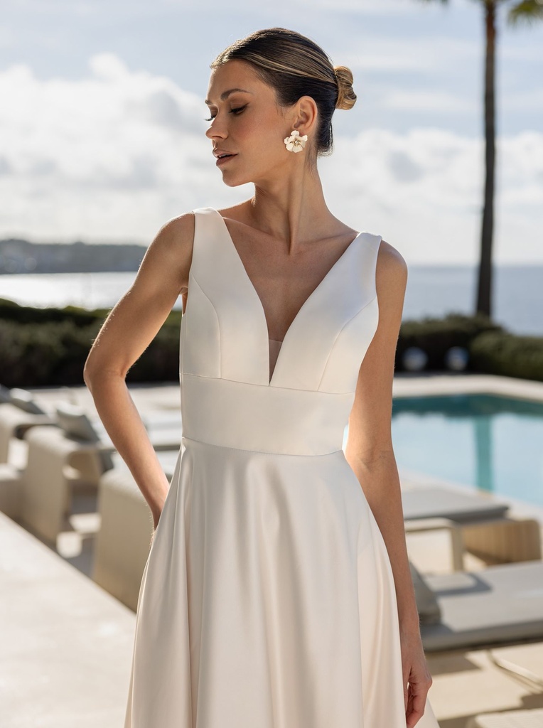 Pearl 2015 Diane Legrand wedding dress vestido de novia 1