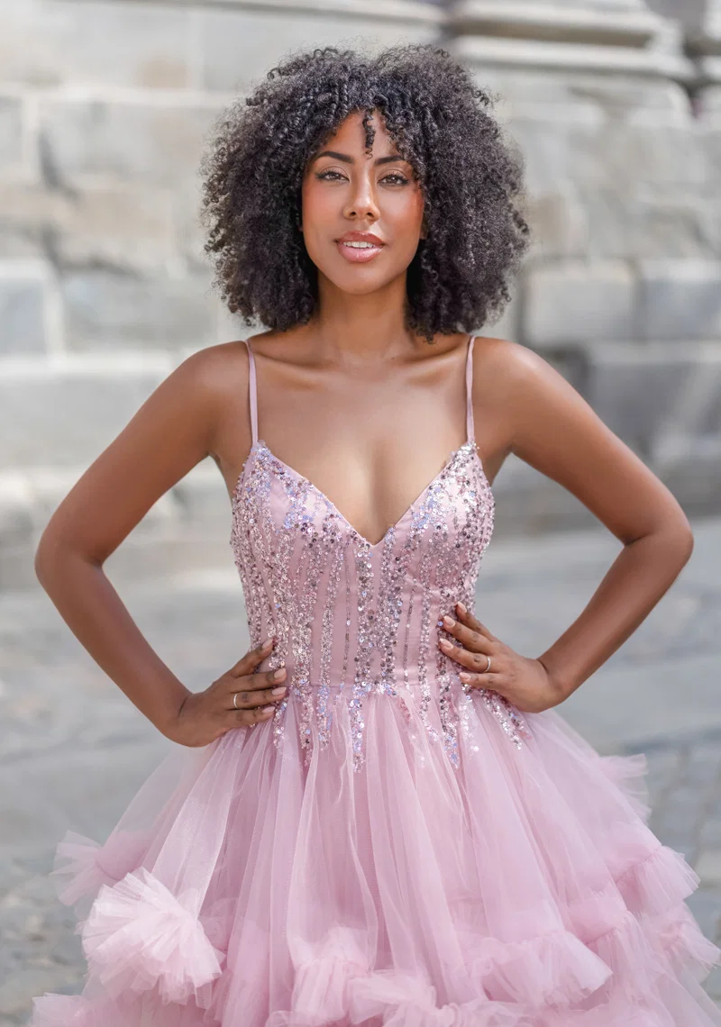 1136 Christian Koehlert evening dress vestido de noche largo fiesta boda