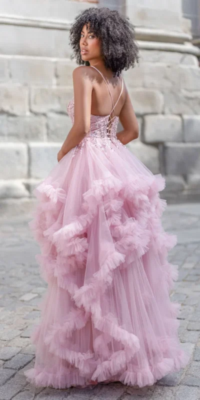 1136 Christian Koehlert evening dress vestido de noche largo fiesta boda