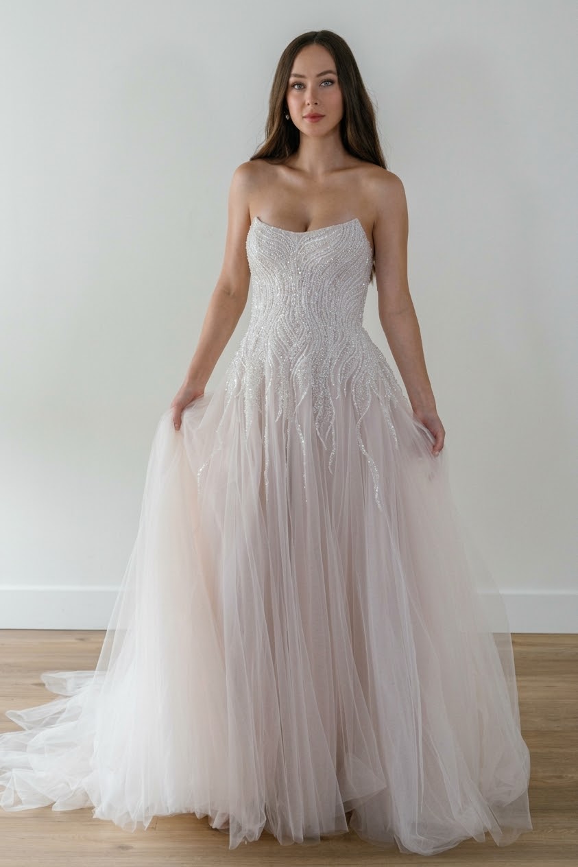 Dezzle Watters Locket wedding dress vestido de novia