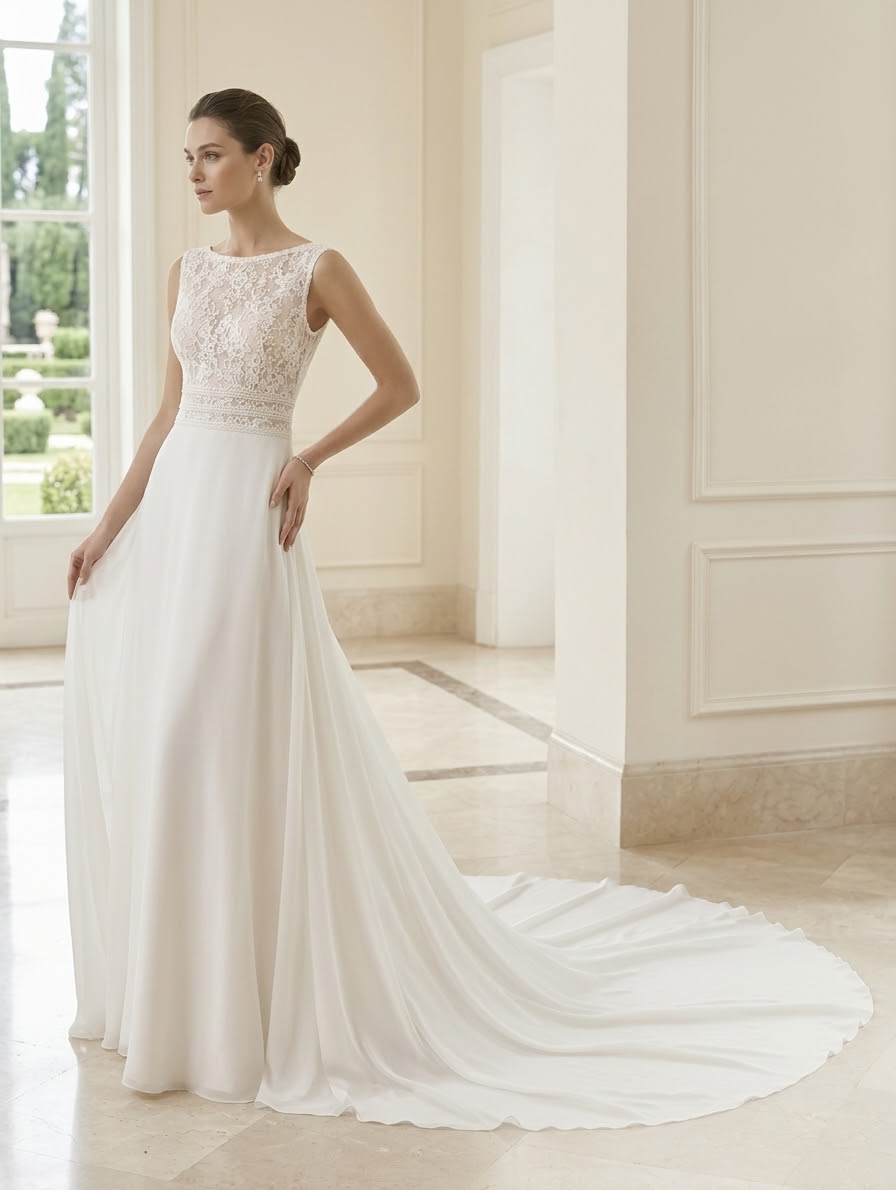 Susana Rosa Clará wedding dress vestido de novia