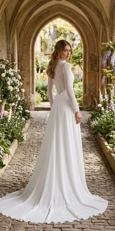 Teseo Rosa Clará Couture wedding dress vestido de novia 1