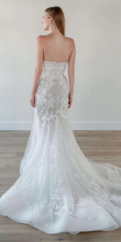 Watters Ethan 67115M Modest wedding dress vestido de novia 1